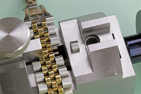 how to take a link out of a rolex|rolex bracelet link remover tool.